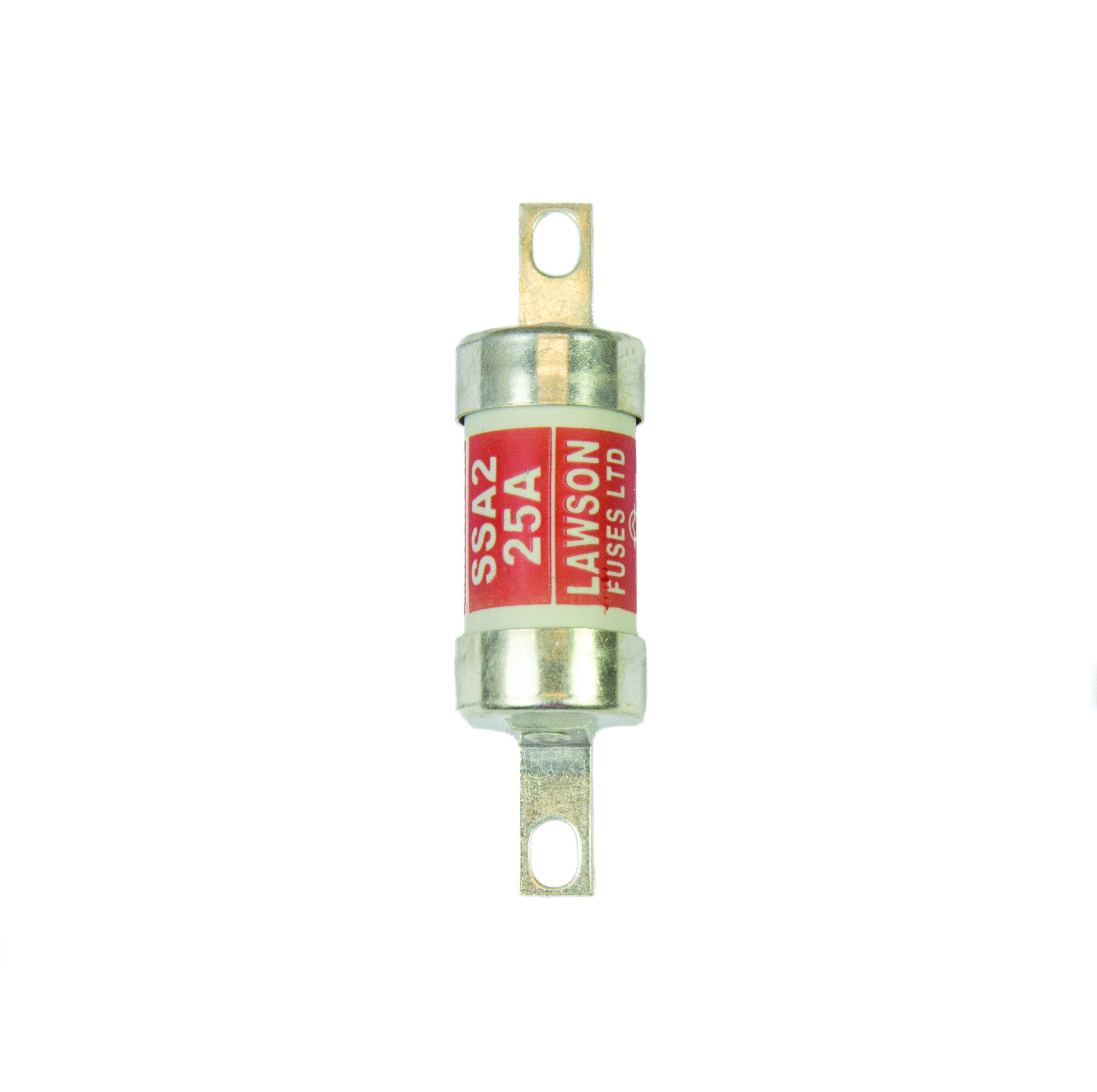 TLA Distribution Ltd Lawson SSA22 BS88 Offset Tag Fuse A2 2 Amp